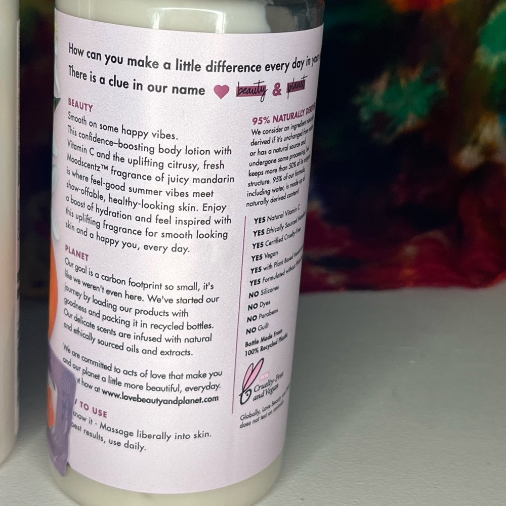 Love Beauty And Planet Limited Edition Body Lotions! - Picture 5 of 6